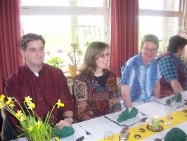 Foto von Michaela mit German und Stefan